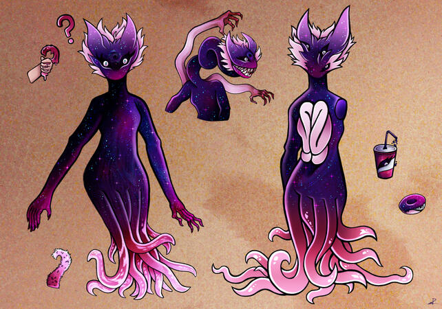 Character reference sheet comm