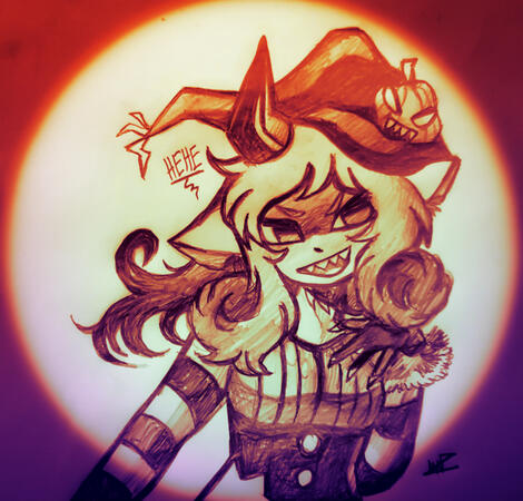 Nyagi Witch Sketch Nyagi Witch Sketch