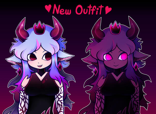 Nyagi PNGtuber outfit (Royal)